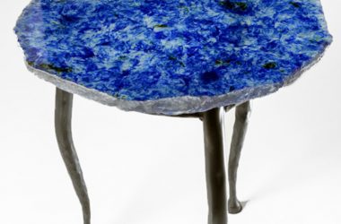 Galactic Blue side table