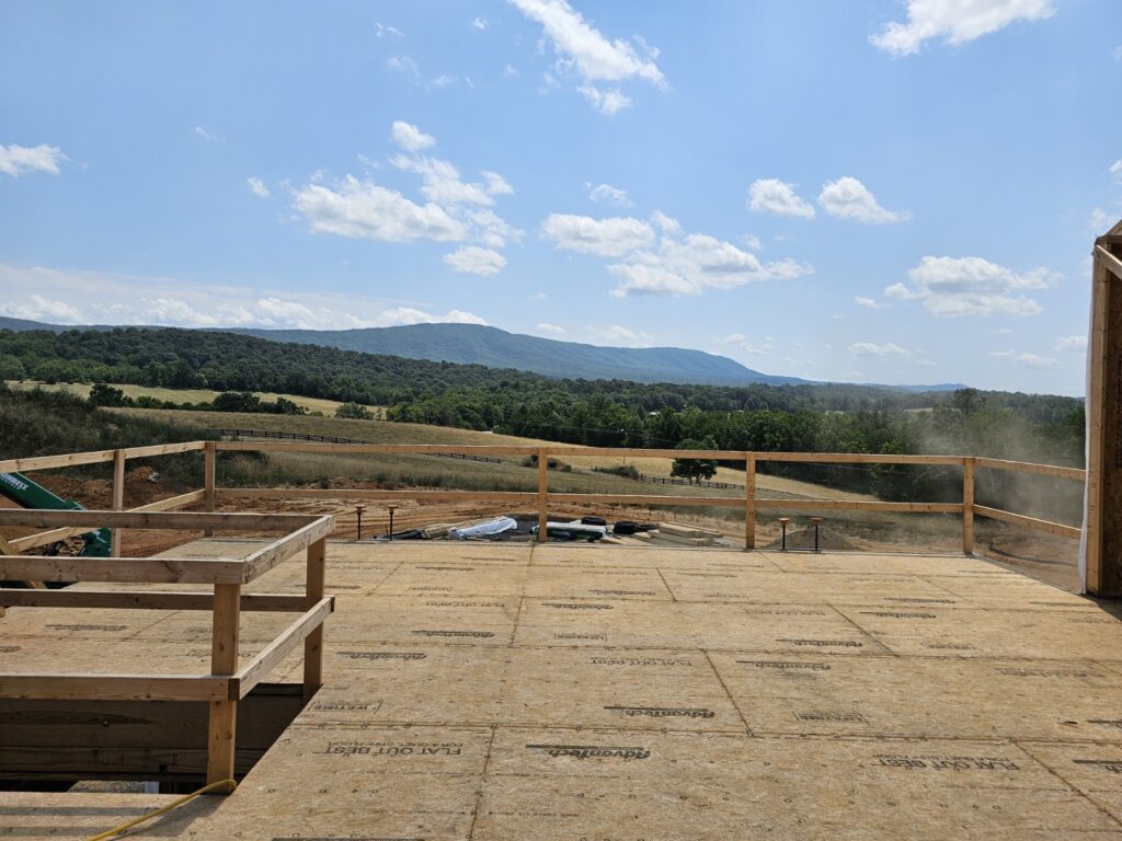 rockingham county timber frame home 