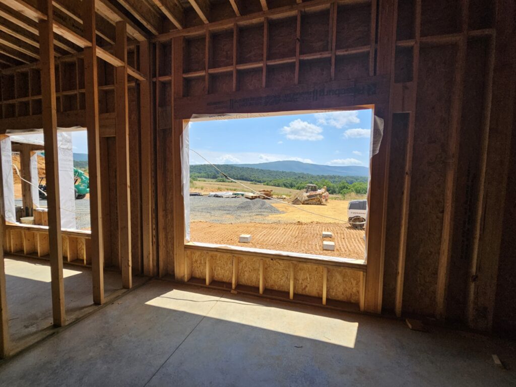 rockingham county timber frame home