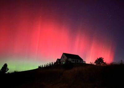 Northern Lights from Afton Mountain